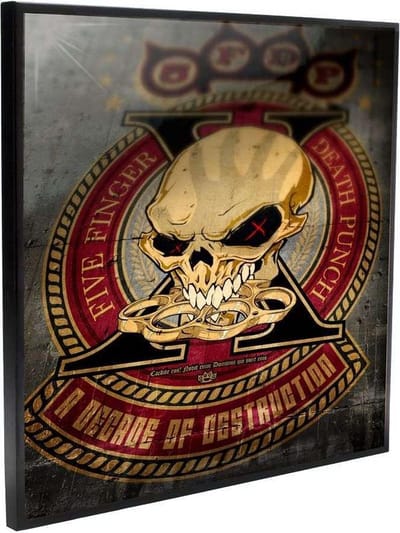 Nemesis Now Five Finger Death Punch Heldere afbeelding Decade of Destruction Multicolours