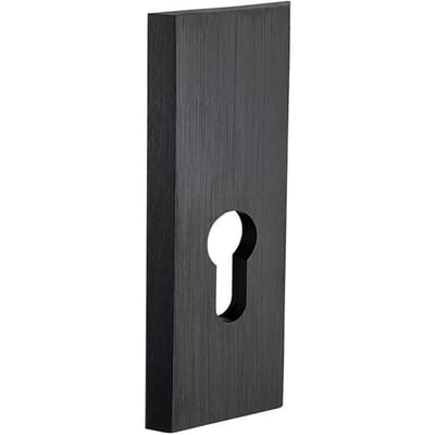 Kuchinox LZ3 902S Deurschild Aluminium Zwart - Lang