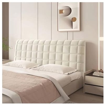 Velours Bed Hoofdbordhoes voor Eenpersoons/Dubbel Bed - Stretchtype en All-Inclusive Bescherming