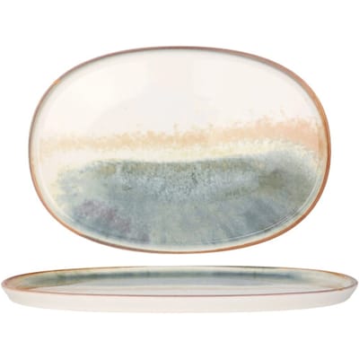 Bonna Serveerschaal - Fium - Porselein - 34 cm - set van 2