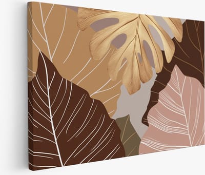Saammp - Muurcirkel Hout - Vrouw met wit en goude bloemen - Abstract - Ø 80 - Wandcirkel - Wanddecoratie Cirkel - Muurdecoratie Woonkamer - Slaapkamer decoratie - Rond Schilderij
