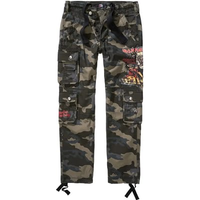 Slim-fit cargo broek Brandit IRM Pure