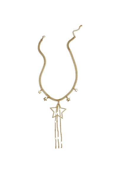 Ketting Vallende Sterren - Verkleurt Niet - Cadeau - Goudlief