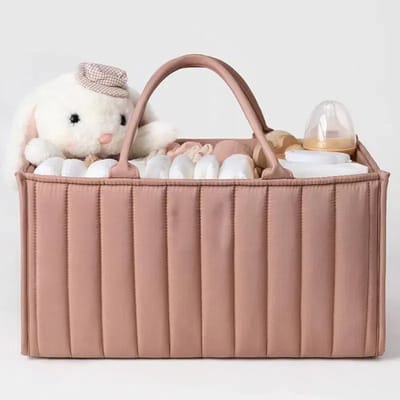Stijlvolle Luiercaddy Organizer voor Baby Benodigdheden - Must-Have voor Nieuwe Ouders