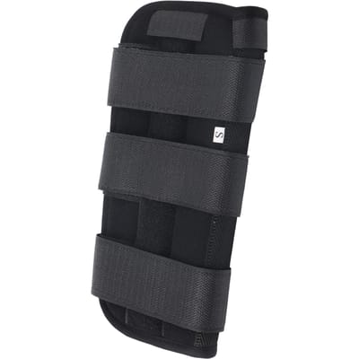 Onderarmsplint Stevig Vastgezet 4 Haakbanden Verstelbaar Flexibel Verbeterd Pijnverlichting Armspalk voor S(for 2-4kg) black