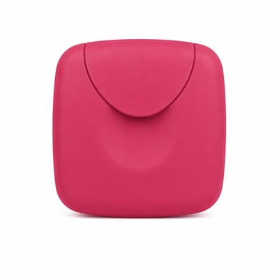 Consumerce® Compact Tampon Opbergdoosje – Donker roze – Tampons Doosje – Maandverband Etui – Tasje – Super Plus – Mini – Opbergdoosje Klein – Opberg - Tampondoosje