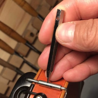 Mini Violin Chin Rest Schroevendraaier voor Violin Reparatie - Handige Gereedschappen voor Muzikanten en Luthiers