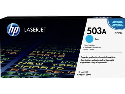 HP 503A (Q7581A) Toner Cyaan