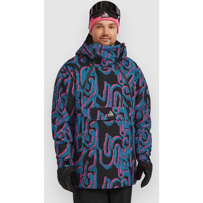 O´neill Fwc Play Asymmetric Snow Jas Zwart XL Man
