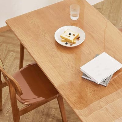 Transparant Tafelkleed - Tafelbeschermer Plastic - Tafel Beschermen - Waterdicht Oliebestendig - 100x200cm - Helder