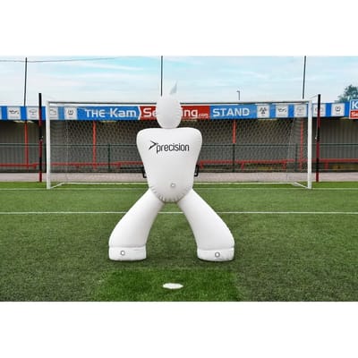 Precision Goliath opblaasbare trainingspop - Vrijetrap pop - 195 centimeter - voetbal - voetbaltraining