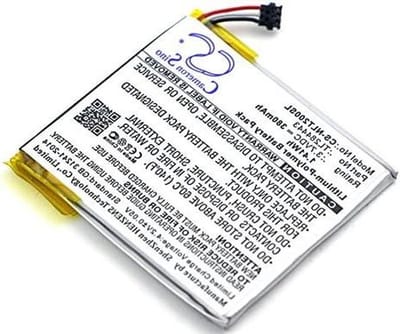 Reserve Batterij - Thermostaat Energie - Slim Huis - Volledig Ontgrendeld - 380mAh - Zwart