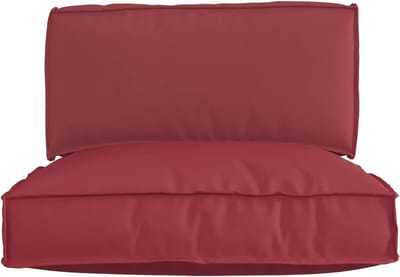Pallet Kussen Set - Bankkussen Kussen - Buiten Ontspannen - Waterbestendig Oxford Stof - 80 x 80 cm - Antraciet