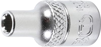 BGS Dopsleuteldop twaalfkant - 1/4 - 4 mm