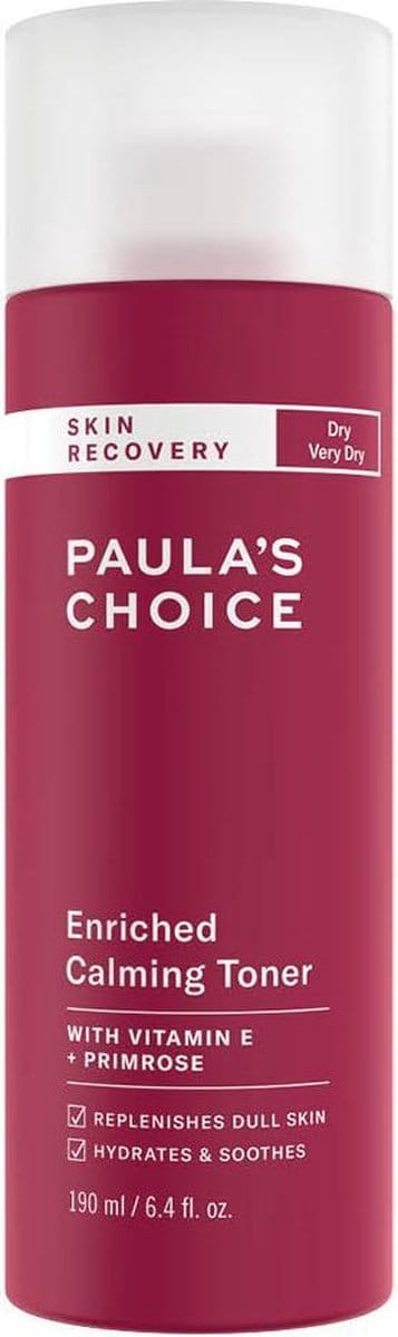Paula's Choice Skin Recovery Toner - met Vitamine E - Droge & Rosacea Gevoelige Huid - 190 ml