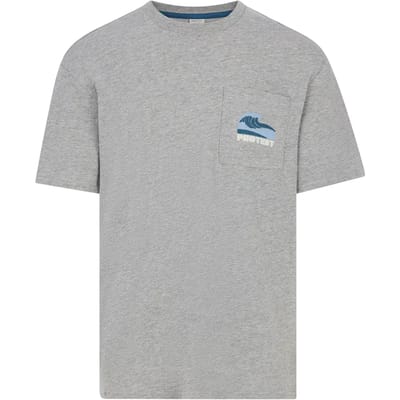 Protest Prtjake – T shirt Heren – Korte mouwen – Ronde hals – Borstzak