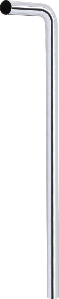 Differnz Vloerbuis Chroom â€“ Duurzaam Roestvrij staal â€“ Ã˜ 32 mm â€“ 750 x 220 mm