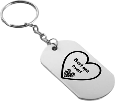 Akyol - Beste opa ever! - opa - opa en oma - familie - sleutelhanger - geschenk – gift – verjaardag – verassing – feestdag – cadeau – kado – versiering - familie - gezien - liefde - love - grandpa - hartje – heart