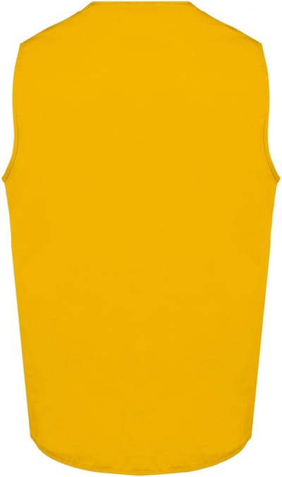 Gilet Unisex 3XL WK. Designed To Work Mouwloos Yellow 65% Polyester, 35% Katoen