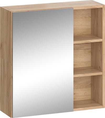 Vicco Senyo Badkamerspiegelkast – 62 x 64 cm Antraciet