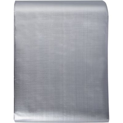VEVOR Tarpaulin PE-doekzeil 609,6 x 914,4 cm Beschermzeil 10 Mil Houten zeildoek 12 x 12 Stoffen tuinzeildoek Waterdicht UV-bestendig voor het afdekken van campers, auto's, motoren, tuinmeubelen Bruin Zilver