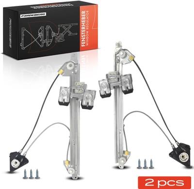 Frankberg 2x Raambediening Achter voor Seat Altea 5P1 Toledo III
