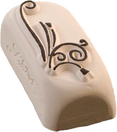 LaDot Tattoo Stempel Steen - M249 - Medium - Krul - Nep Tattoo - Black Tattoo - Kinderen en Volwassenen