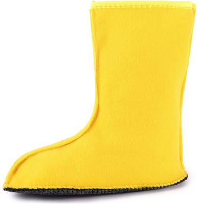 Ladeheid Sokken voor Regenlaarzen – Fleecesokken – LA-CA-PandaSocks – Geel – 32/33