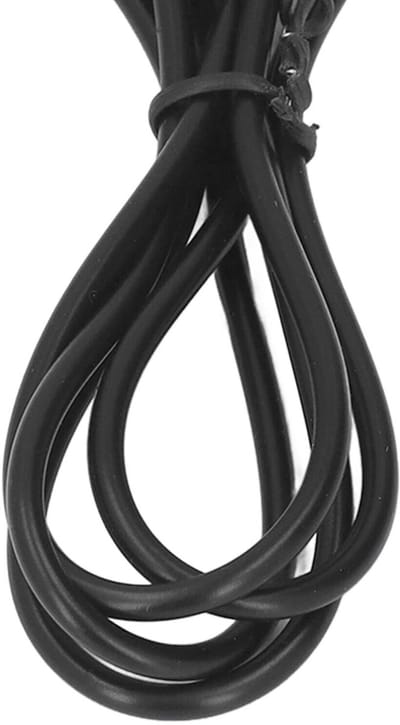 Allecto - 5V DC Connector - USB Naar DC Voedingskabel - Ideaal voor Opladen - Zwart - 5,5x2,1mm - Geschikt voor Diverse Toepassingen