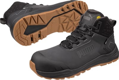 PUMA FUSION ANTHRACITE/GUM CTX MID S7S ESD FO HRO SR 635610806000036 Veiligheidsschoenen S7S Schoenmaat (EU): 36 Antraciet 1 paar