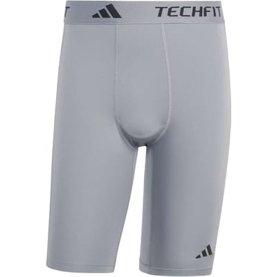 Adidas Performance Techfit Compression Training Korte Legging - Heren - Grijs