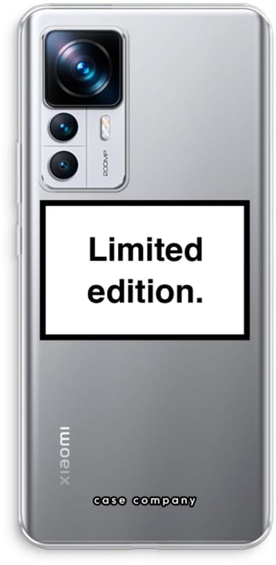 Case Company® - Hoesje geschikt voor Xiaomi 12T hoesje - Limited edition - Soft Cover Telefoonhoesje - Bescherming aan alle Kanten en Schermrand