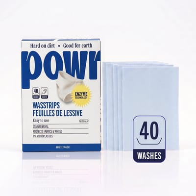 POWR Wasstrips voor witte was
