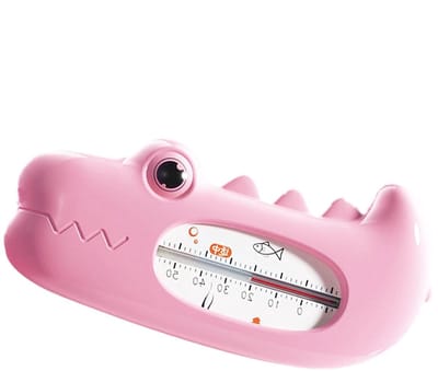 Baby Badthermometer - Water Temperatuurmeter - Veilig Baden - Nauwkeurige Sensor - 12.7 x 6.5 cm - Roze