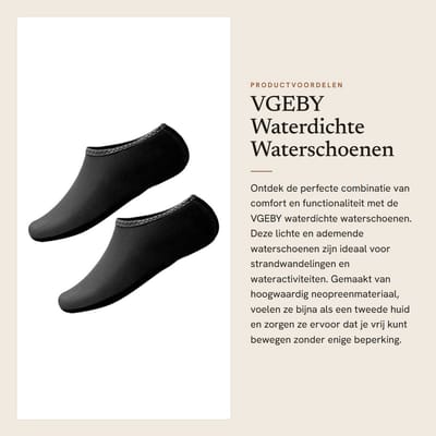 Dailygoods- Waterschoenen Lichtgewicht - Neopreen - Antislip - Comfortabel - Unisex - Ademend Materiaal - Zwemschoenen