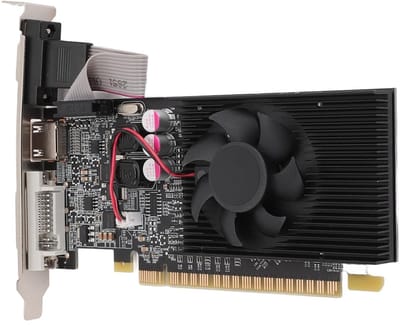 Store_8 - GT710 PCI E Grafische Kaart - 2 GB DDR3 - Krachtige prestaties - Desktopcomputer - HDMI DVI-poort - Geschikt voor Gaming - Model cici...