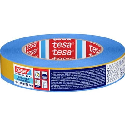 04470-00001-00 Dubbelzijdige tape tesa Professional Blauw (l x b) 25 m x 25 mm 1 stuk(s)
