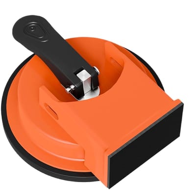 Vloer reparatiegereedschap - Lamellengrijper trekker - Vloeren uitlijnen - Heavy Duty zuignap - 12.8 x 11 x 13.1 cm - Zwart