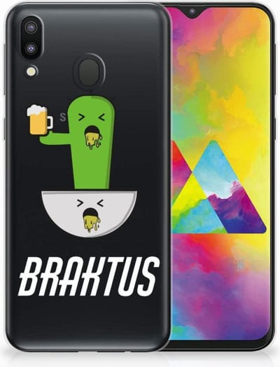Samsung Galaxy M20 (Power) Telefoonhoesje met Naam Braktus
