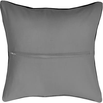 Thea Gouverneur - Kussenrug met Rits - Grijs - katoen - Geschikt voor alle kussens tot 40x40 CM - DIY - 23.5903