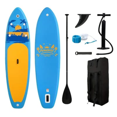 Bovista Sup Board - Opblaasbaar - Supboard - Sup Boards - Paddle - Kayak - Blauw