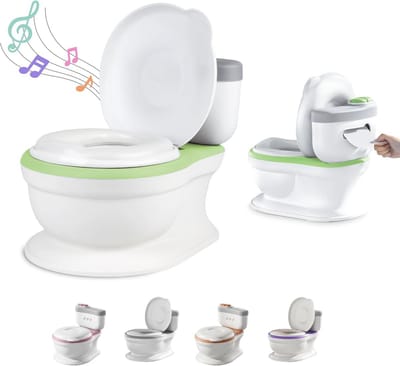 Potje met Geluid voor Zindelijkheidstraining - Comfortabele Anti-slip Peuter Toiletbril