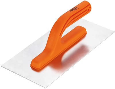 NEO - Roestvrijstalen Doorgestrekte Troffel - 270mm - Ergonomische Kunststof Handgreep