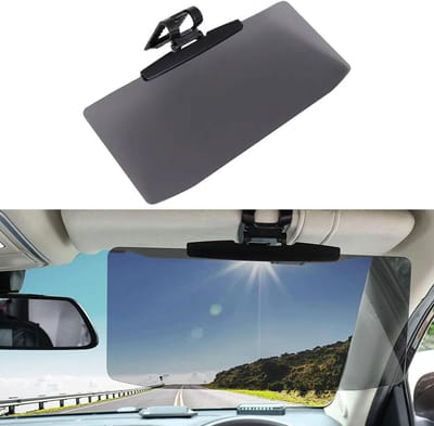 Ronte - Zonneklep voor auto met gepolariseerde verblindingsbescherming, anti-uv - auto, SUV, vrachtwagen.