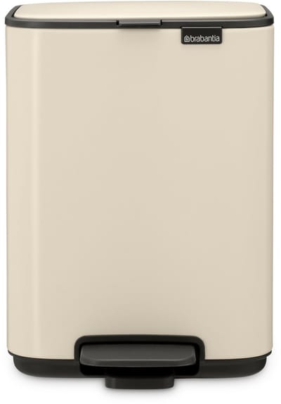 Brabantia Bo Pedaalemmer - 4 liter - Badkamer - Soft Beige