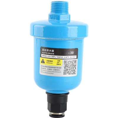 G12 1.0Mpa Automatische Aftapkraan Aluminium Auto Aftapper voor Luchtcompressorsysteem