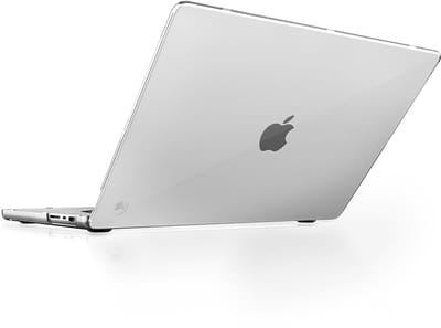 STM Studio - Tablet Hoes voor MacBook Pro 16 inch - Bescherming - Licht - Ventilatie - Transparant
