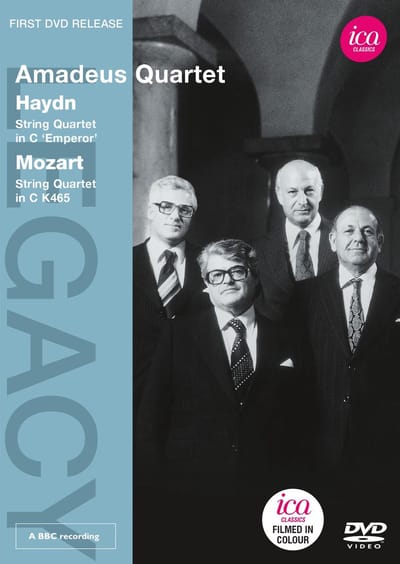 Amadeus Quartet - Mozart: String Quartet/Haydn: Emperor (DVD)