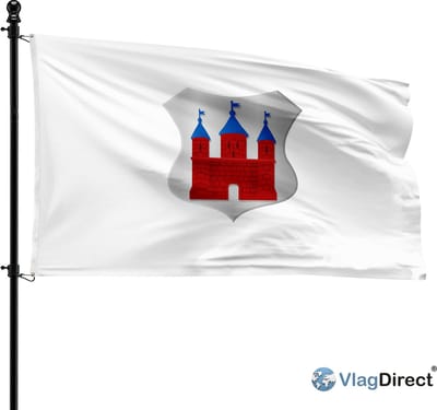 Borgwormse vlag - Gemeente Borgworm vlag - 90 x 150 cm.
