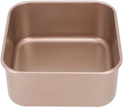 Dailygoods- Bakvorm Diep - Vierkante Taartvorm - Stokbestendig - Vaatwasmachinebestendig - Koolstofstaal - Lichtgewicht - Duurzaam Ontwerp